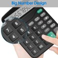 Office Finance Calculator Calculat Plastic Solar Computer Business Finance Office Calculator 12-Bit Desktop Calculator Office