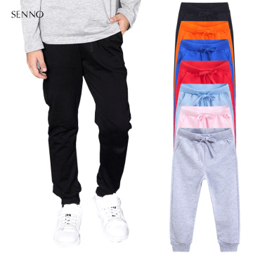 Kids Girls Boys Pants Trousers Winter Casual Cotton Elastic Waist Pencil Pants Sweatpants for Boys Girls Children Clothing