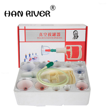 Vacuum cupping Household suction type 12 cans and tank protection of thickening cupping glass