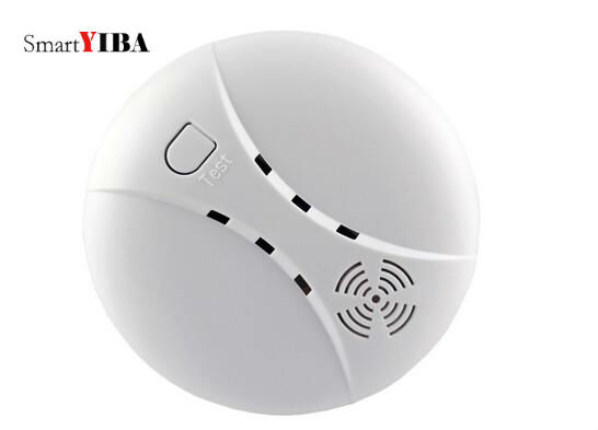 SmartYIBA WIFI RFID APP Smoke Fire Detector Sensor Alarm Kits Wireless GSM Alarm Remote Security Protection System Home Alarm