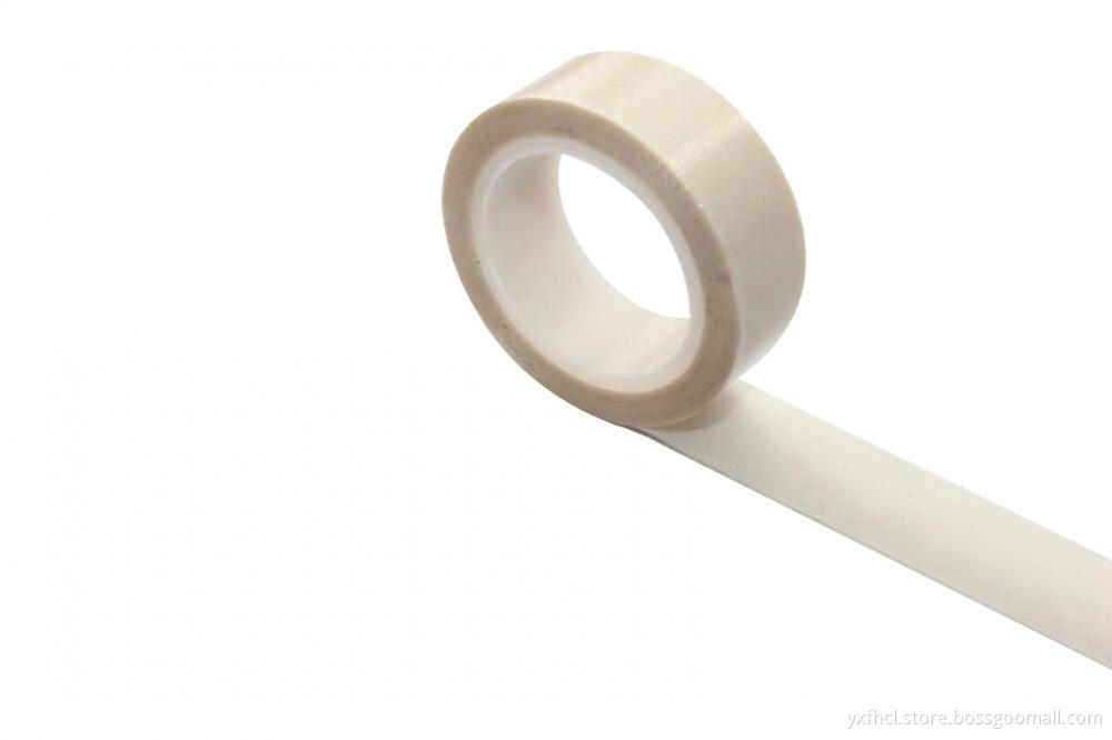 Pure PTFE film with adhesive