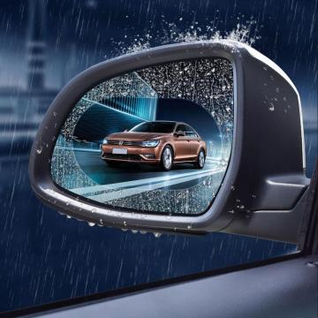 2PCS Car Side Window Protective Film Rear View Mirror Anti Fog Waterproof Rainproof Anti Glare Membrane Car Sticker r25