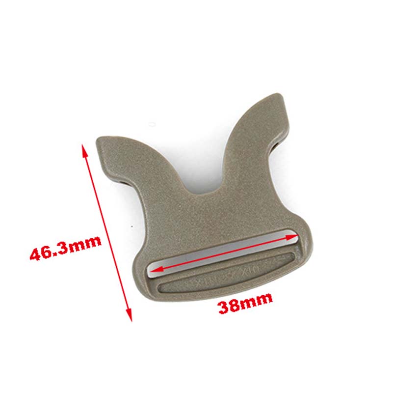 5PCS UTX9295 1.5 inch Plastic Side Release Buckle button for Tactical AVS Vest Free Shipping