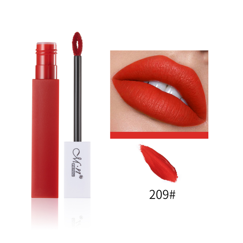 12 Colors Lip Glaze Lipstick Lip Gloss Retro Wind Mist Sumptuous Matte Lipstick Revolutinary New Square Tip Waterproof TSLM2