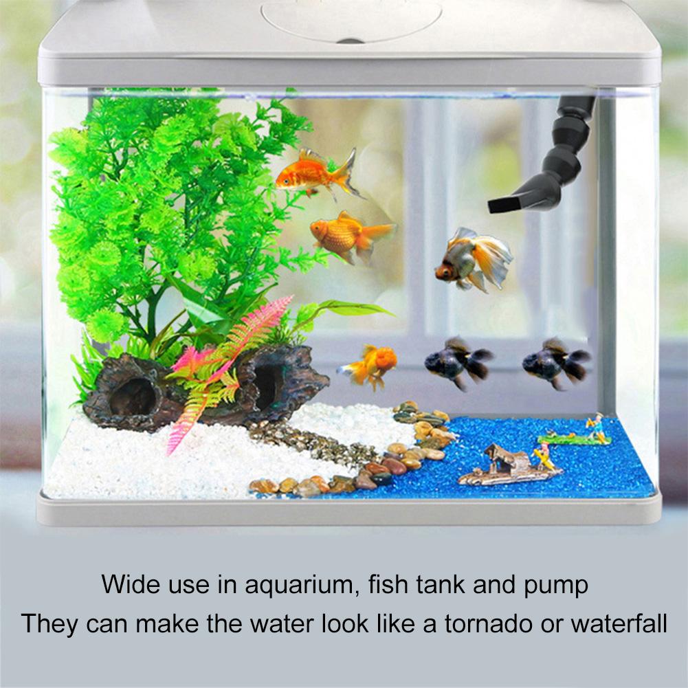 1pcs Aquarium Accessories Duck Flat Water Outlet Tube Nozzle 360 Degree Flexible Aquarium Filter Fish Tank Water Outlet Tube