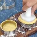 2/5/10pcs Round French Baking Ring Mousse Cake Tart Mould Non-Stick Fruit Cream Pie Pancake Circle Kitchen Pastry Baking Tools