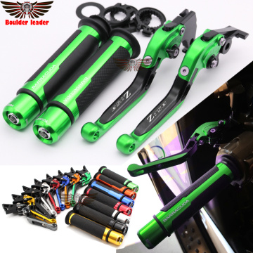 For Kawasaki Z750 Z 750 2007 2008 2009 2010 2011 2012 Motorcycle Adjustable Folding Brake Clutch Levers Handlebar Hand Grips