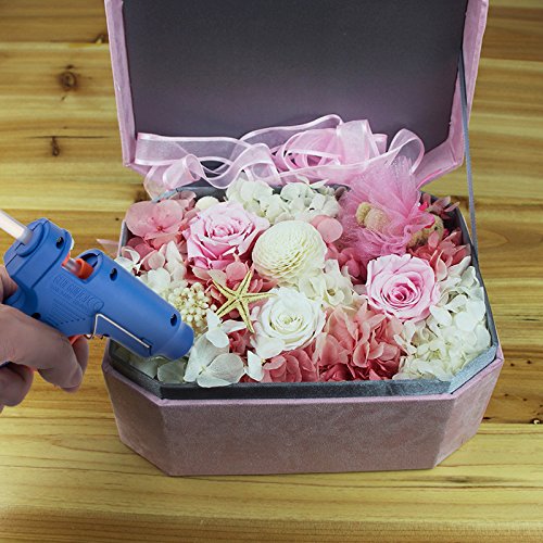 20W Hot Melt Glue Gun with 30pcs 7mm*200mm Glue Stick Industrial Mini Guns Thermo Electric Heat Temperature Tool