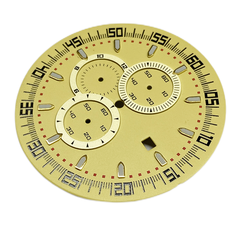 Casual watch dial