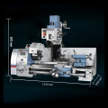 Home Lathe Small Lathe Industrial Drilling Milling Lathe Metal Milling Machine Lathe Machining Mechanical Metal Cutting Tools