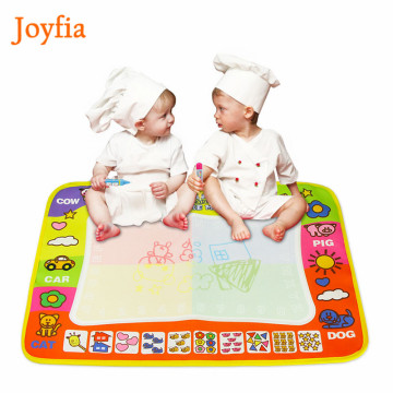 Magic Water Drawing Cloth Board with Painting Pen Water Doodle Mat For Children Kids Education Drawing Toy Birthday Gift