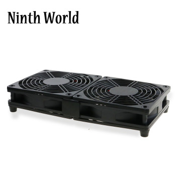 Router Cooling Fan DIY PC Cooler TV Box Wireless Silent Quiet DC 5V USB Power 120mm 240mm Fan 12CM W/Screws Protective Net