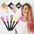 1Pcs Multi-function Plastic Salon Hairdressing Dye Cream Whisk Hair Mixer Barber Stirrer Blender Hair Care Styling Tools Random