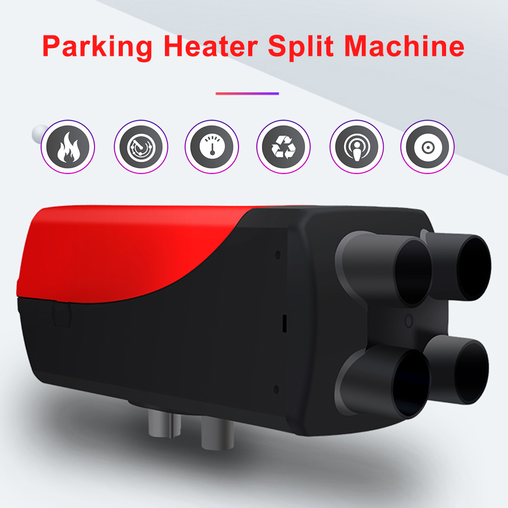 12V 24V Autonomous Heater Electric Heaters All In One Car Parking Heater Air Conditioner Machine Remote Control LCD For Truck Ho