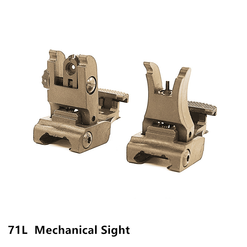 Outdoor Tactical Euipment SLR 71L CrossHair sight PDW Gel ball Gun Nylon Mechanical Sight DIY accessories for Jinming Toy Gun