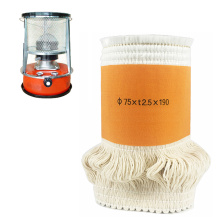 2021Best Selling 2Pcs 75*t2.5*190mm Kerosene Stove Wicks High Quality Glass Fiber + 100%Cotton Heaters Wick Free Shipping