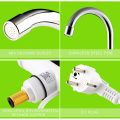 Electric Hot Faucet Water Heater Electric Tankless Water Heating Kitchen Faucet Digital Display Instant Water Tap 3000 W