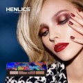 HENLICS Shimmer eye shadow palette easy to wear long lasting 4colors matte Eyeshadow pallete Cosmetic professional shadows