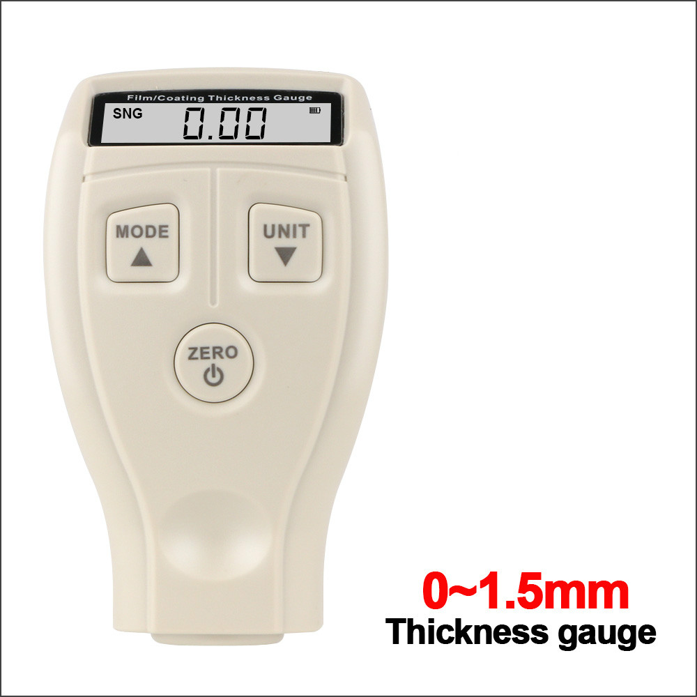 GM211 Width Measuring Instruments Thickness Gauge Car Paint Coating Thickness Gauge 0~1.5MM Digital Auto Film Thickness Gauge