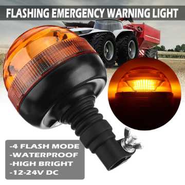 E9 Safety Strobe Flashing Lamp Led Beacon Strobe Light Amber Emergency Signal Light Warning Traffic light for School Bus Tractor
