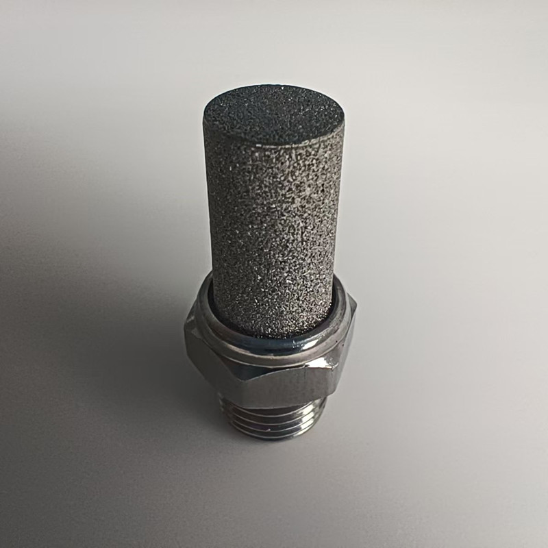 Home Brewing Stainless Steel Sintered Gas Sparger 0.5 2 Microns Diffusion Carbonation Stone With Flare M141 thread