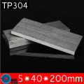 5 * 40 * 200mm TP304 Stainless Steel Flats ISO Certified AISI304 Stainless Steel Plate Steel 304 Sheet Free Shipping