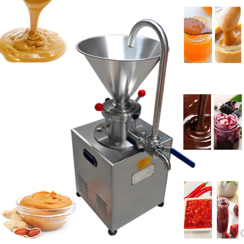 Best selling peanut butter sesame paste chili sauce grinder colloid mill machine bitumen cocoa making machine