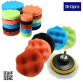 7pcs Buffing Pad 3''5''6''7'' inch Car Sponge Polishing Pad Kit Abrasive Polisher Drill Adapter Waxing Compound Tools Accessory