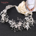 YouLaPan SH272 Wedding Belt Bride Formal Dress Accessories Flower Rhinestone Belts Women Jeweled Belts for Women Waist Band