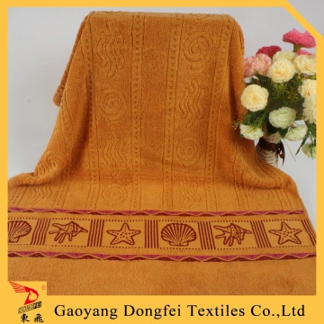 Summer Extra Long Orange Beach Towel China Manufacturer