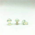 Beautiful 1/2Pcs Opal Mushroom Shaped Polished Stone Decor Healing Gift Decorative Quartz Crystals