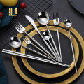 High Quality Stainless Steel Shiny Silver Cutlery Set