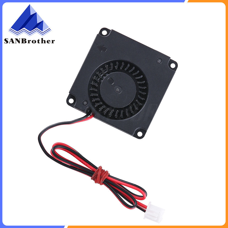 Turbine Fan 5V 12V 24V 40mm * 10mm 4010 DC Turbo Fan 5V Bearing Blower Radial Cooling Fans for Creality CR-10 Kit 3D Printer