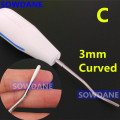 1 pcs 3mm Curved