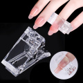 Supwee Nail Forms Poly Nail Gel Builder Clear Nail Forms Professional Extension Tool Manicure Accessories for Nail Art