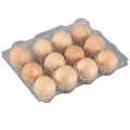 12 Holes Clear Egg Box Plastic Egg Tray