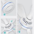 Energy Saving Cooling Fan AC 220V 20W 6 Leaves 16.5inch Silent Household Dormitory Bed Hanging Fan ON OFF Switch Ceiling Fan