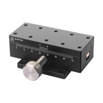 Aluminum Alloy Manual X-Axis Dovetail Groove Stage 90mm