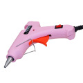 Pink Handy Professional High Temp Heater 20W Hot Glue Gun Repair Heat Tool With Hot Melt Glue Sticks