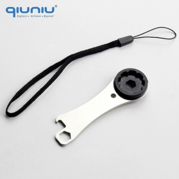 QIUNIU Stainless Steel Wrench Spanner Tighten Knob Screw Tool Bottle Opener Gadget for GoPro Hero 4 3+ 3 2 Camera Accessories