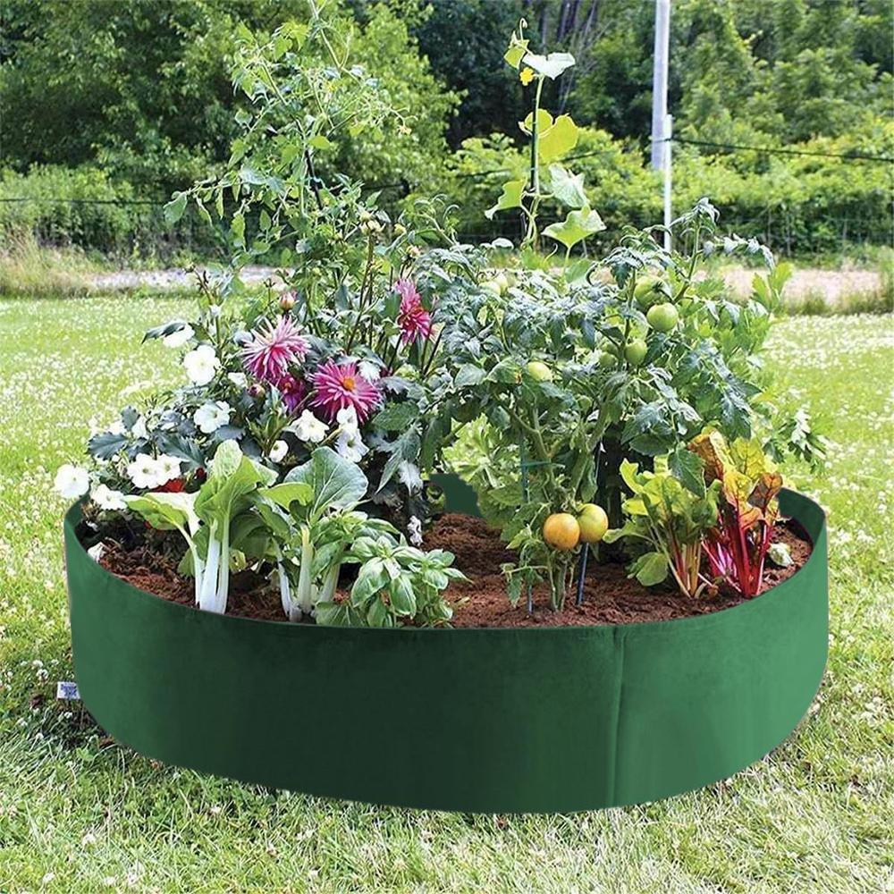 Round Garden Grow Bag garden jardin jardim jardinage ogrod Raised Plant Bed Garden Flower Planter Elevated Vegetable Box