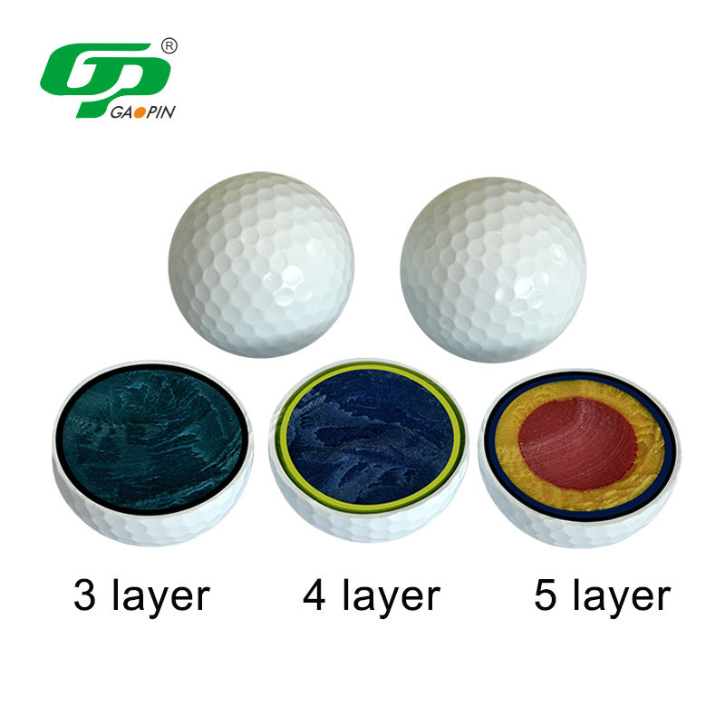 Free Sample Wholesale Factory Custom Durable Urethane Golf Balls for Tournaments 2 3 4 Pieces3