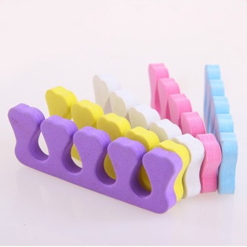 2pcs Toe Separators Finger Foot Sponge Soft Gel UV Tools Salon Polish Manicure Pedicure Nail Art Tools #1032