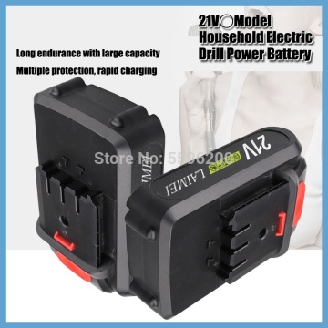 21V Rechargeable Battery For Cordless Electric Screwdriver Lithium Battery Power Tools Accessories