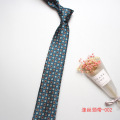 Linbaiway Men's Jacquard Neck Ties for Man Striped Tie Gravata Skinny Wedding Business Neckties New Design Men Polyester Ties
