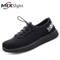 ZK20 Lightweight Safety Shoes Men Women Summer And Autumn Breathable Anti-smashing Anti-stab Steel Toe Cap Safety Work Shoes