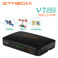 GTmedia V7 PRO Satellite Receiver DVB-S/S2/S2X+T/T2 H.265 Biss key HDMI T2MI USB 3/4G dongle Set Top Box For Spain