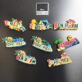 BABELEMI Resin 3D Spain Tourism Souvenir Benidorm Torrevieja Refrigerator Magnets Decorative Fridge Magnet Home Decor