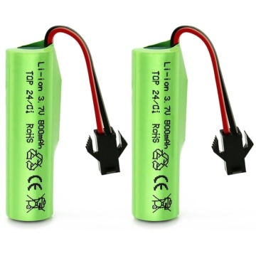 High Capacity 3.7V 14500-800 mAh Li-ion Battery