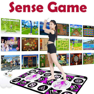 Remote Controller For PC TV With Wireless Receiver Plug And Play Double Players Sense Game PVC English Version Dance Mat